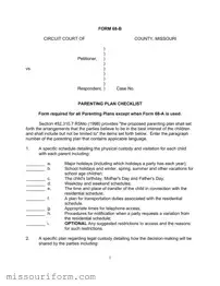 Fill in a Valid Missouri 68 B Form