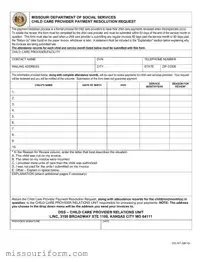 Fill in a Valid Missouri Cd 147 Form