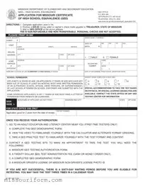 Fill in a Valid Mo 500 1483 Form