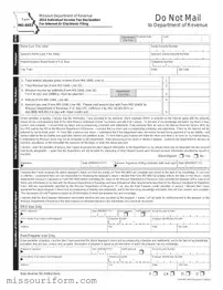 Fill in a Valid Mo 8453 Form