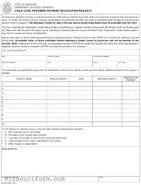 Fill in a Valid Mo 886 4246N Form