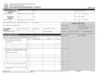 Fill in a Valid Mo Assets Form