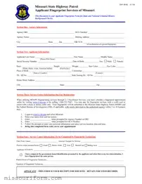 Fill in a Valid Shp 984B Missouri Form